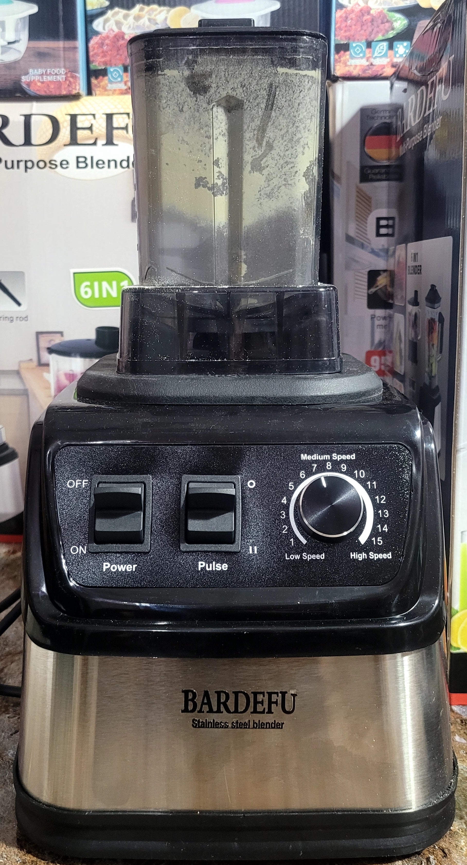 German Lot-Bardefu 6-in-1 2.5L Multipurpose Blender