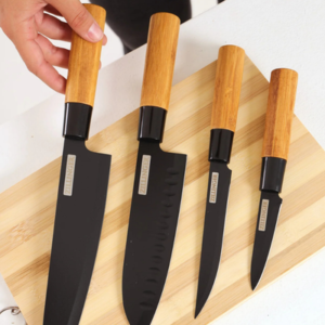 4 Pcs Kitchen Knife Set
