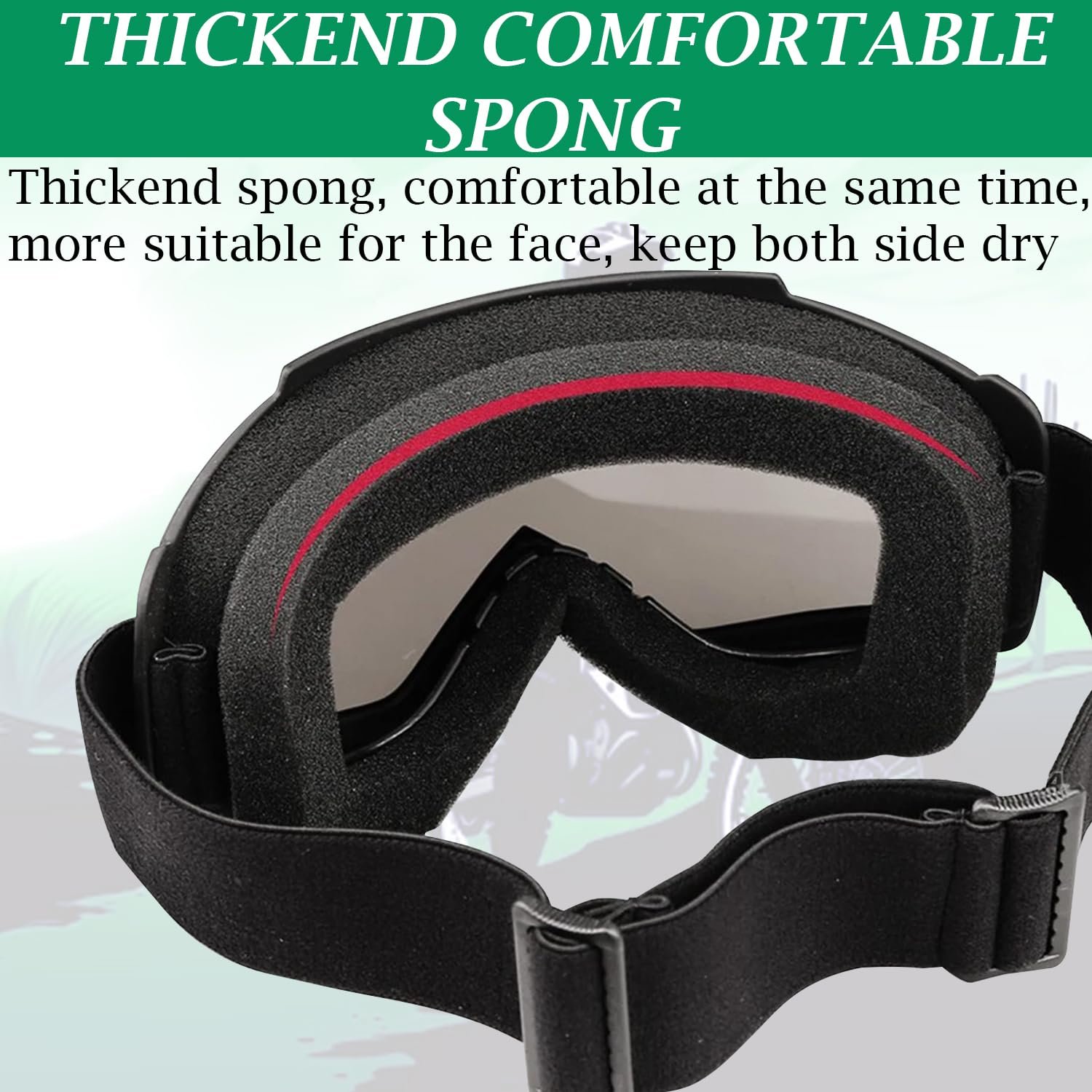 Tactical Motorcycle Face Mask Goggles | Full Face Riding Mask with Anti-Fog Lens - Image 5