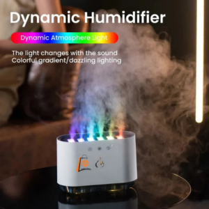 Dynamic Humidifier with Sound Reactive RGB Light